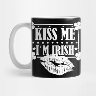 Kiss me I'm Irish Paddy Day Mug